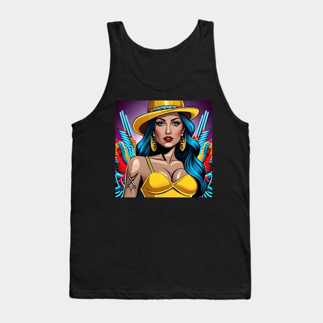 party girl Tank Top by CHRONIN